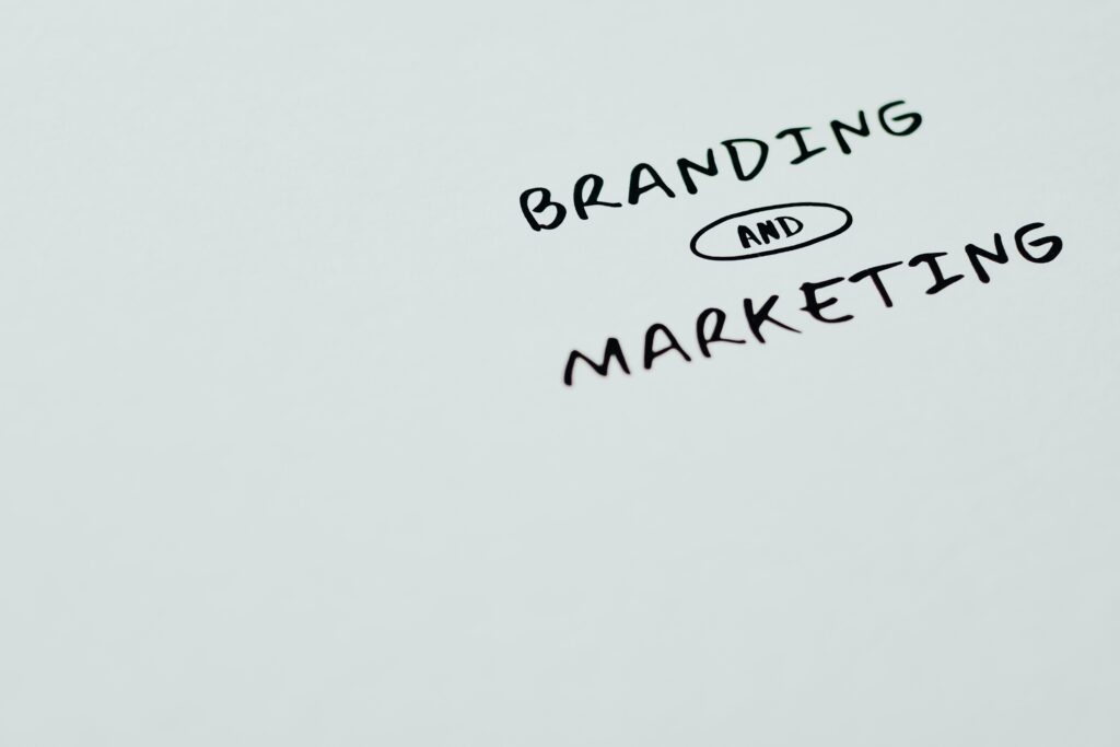 Branding & Marketing words photo